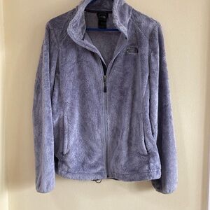 The North Face Women's Soft Grey Teddy Jacket